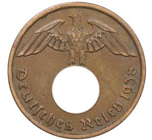 2 рейхспфеннига 1938 года A Германия — Фото №1