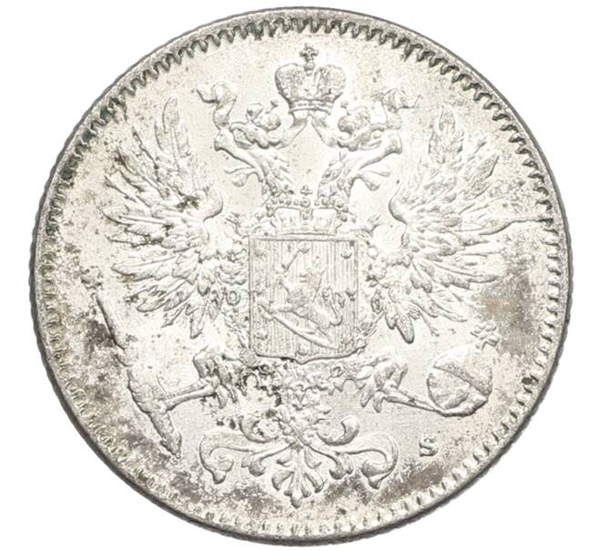 Монета 50 пенни 1916 года Русская Финляндия (Артикул: K10-4780) — Фото №2