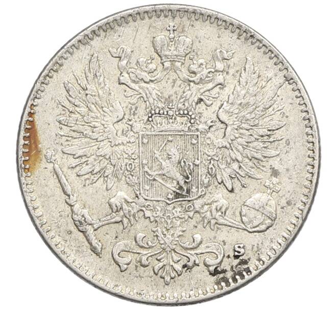 Монета 50 пенни 1916 года Русская Финляндия (Артикул: K10-4782) — Фото №2