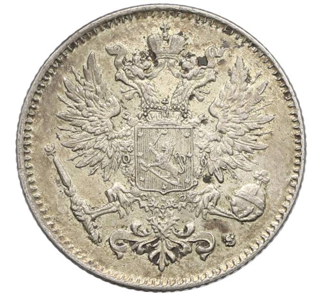 Монета 50 пенни 1916 года Русская Финляндия (Артикул: K10-4783) — Фото №2
