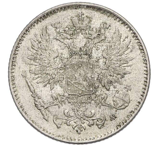 Монета 50 пенни 1916 года Русская Финляндия (Артикул: K10-4787) — Фото №2