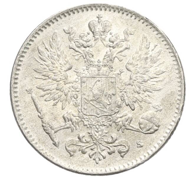 Монета 50 пенни 1916 года Русская Финляндия (Артикул: K10-4793) — Фото №2