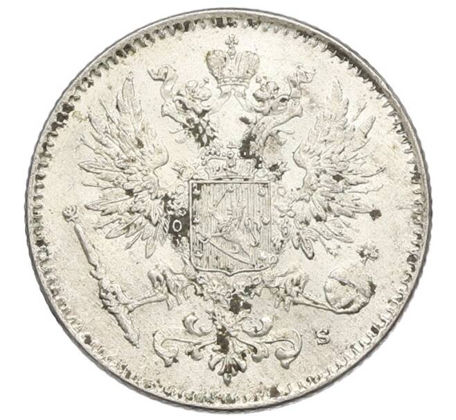 Монета 50 пенни 1916 года Русская Финляндия (Артикул: K10-4794) — Фото №2