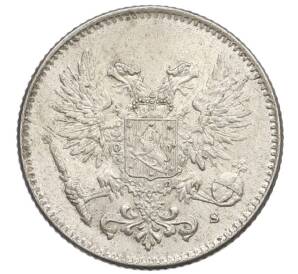 50 пенни 1917 года Русская Финляндия — Орел без корон (Временное правительство) — Фото №2