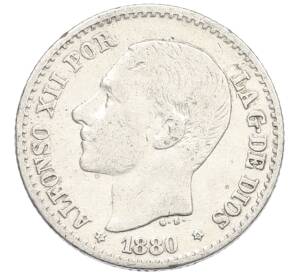 50 сентимо 1880 года Испания