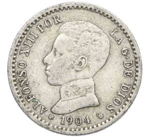 50 сентимо 1904 года Испания