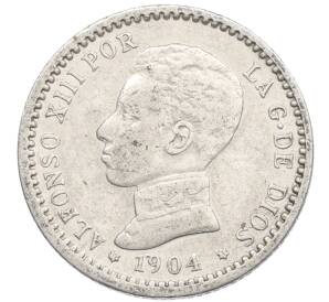 50 сентимо 1904 года Испания