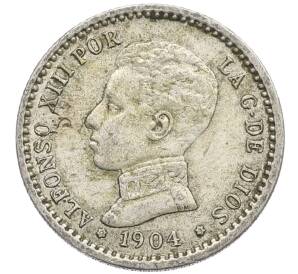 50 сентимо 1904 года Испания