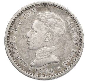 50 сентимо 1904 года Испания