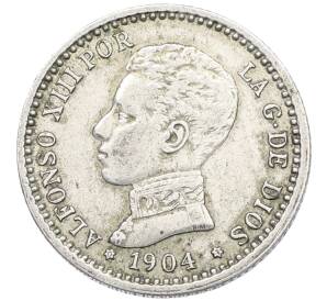 50 сентимо 1904 года Испания