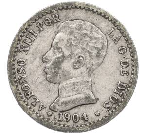 50 сентимо 1904 года Испания