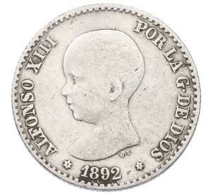 50 сентимо 1892 года Испания