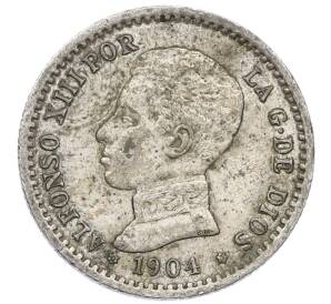 50 сентимо 1904 года Испания — Фото №1