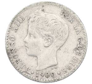 50 сентимо 1900 года Испания — Фото №1