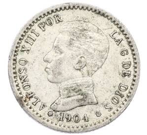 50 сентимо 1904 года Испания — Фото №1