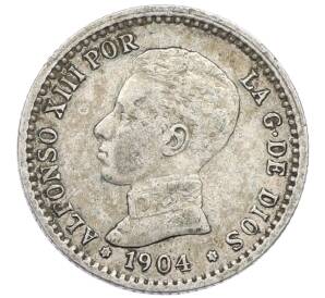 50 сентимо 1904 года Испания — Фото №1