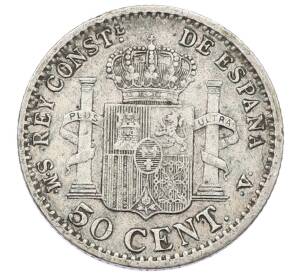 50 сентимо 1904 года Испания — Фото №2