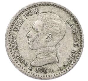 50 сентимо 1904 года Испания — Фото №1