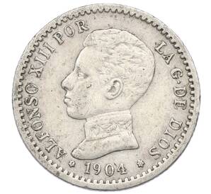 50 сентимо 1904 года Испания — Фото №1