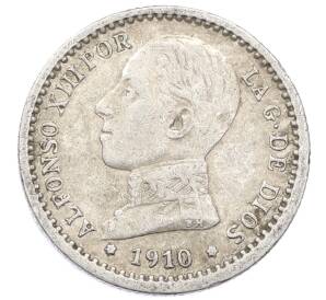 50 сентимо 1910 года Испания — Фото №1