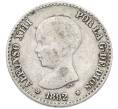 Монета 50 сентимо 1892 года Испания (Артикул: K10-4728) — Фото №1