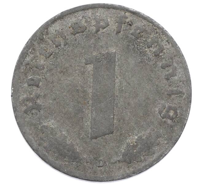 Монета 1 рейхспфенниг 1942 года D Германия (Артикул: K10-4737) — Фото №2