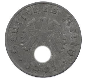 1 рейхспфенниг 1941 года D Германия — Фото №1