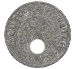 1 рейхспфенниг 1943 года F Германия — Фото №1