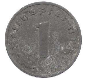 1 рейхспфенниг 1943 года F Германия — Фото №2