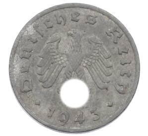 1 рейхспфенниг 1943 года F Германия — Фото №1