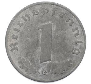 1 рейхспфенниг 1943 года G Германия — Фото №2