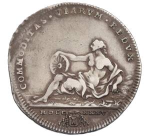 1 тестоне 1736 года Папская область — Фото №1