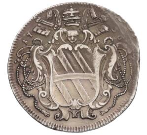 1 тестоне 1736 года Папская область — Фото №2