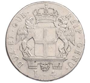 4 лиры 1794 года Генуя — Фото №2