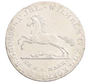 16 грошей 1834 года Ганновер — Фото №2