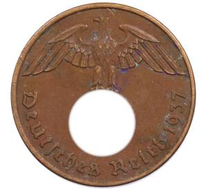 2 рейхспфеннига 1937 года A Германия — Фото №1