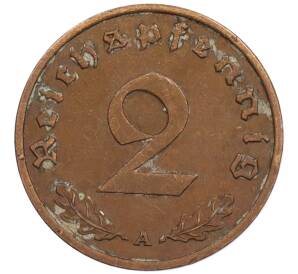 2 рейхспфеннига 1937 года A Германия — Фото №2