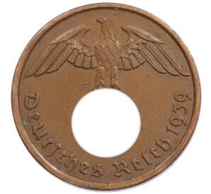 2 рейхспфеннига 1939 года A Германия — Фото №1