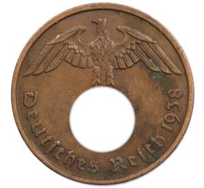 2 рейхспфеннига 1938 года A Германия — Фото №1