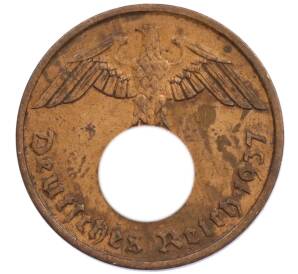 2 рейхспфеннига 1937 года A Германия — Фото №1