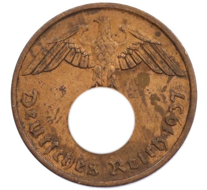 Монета 2 рейхспфеннига 1937 года A Германия (Артикул: K10-4923) — Фото №1