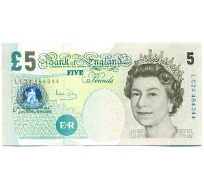 5 фунтов 2004 года Великобритания (Банк Англии) — Фото №1