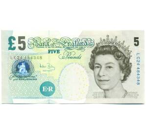 5 фунтов 2004 года Великобритания (Банк Англии) — Фото №1
