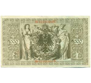 1000 марок 1910 года Германия — Фото №2