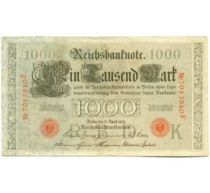 1000 марок 1910 года Германия — Фото №1