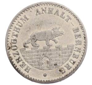 1/6 талера 1856 года Ангальт-Бернбург