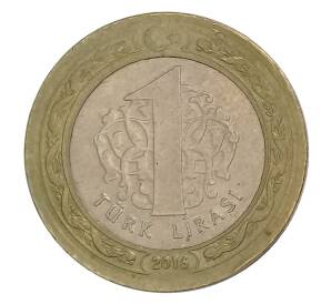 1 лира 2016 года Турция — Фото №1