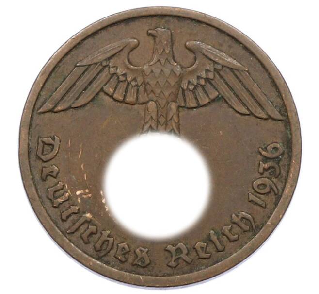 Монета 2 рейхспфеннига 1936 года A Германия (Артикул: K10-5102) — Фото №1
