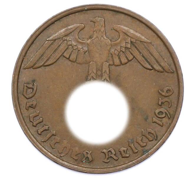 Монета 2 рейхспфеннига 1936 года D Германия (Артикул: K10-5110) — Фото №1