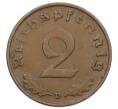 Монета 2 рейхспфеннига 1936 года D Германия (Артикул: K10-5110) — Фото №2